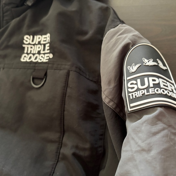 NEW Super Triple Goose Vegan Winter Jacket Size Medium - Picture 4 of 10